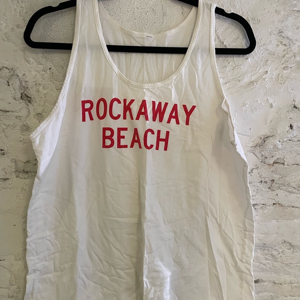 Vintage rockaway beach tank